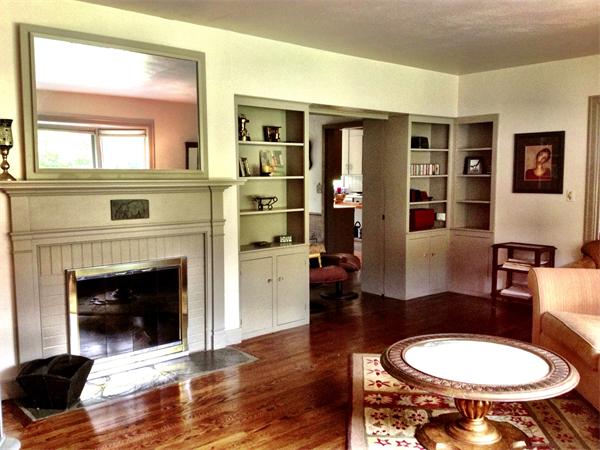 10 Colonial Road Wilbraham, MA 01095 - Photo 5 of 22 a living room with furniture and a fireplace