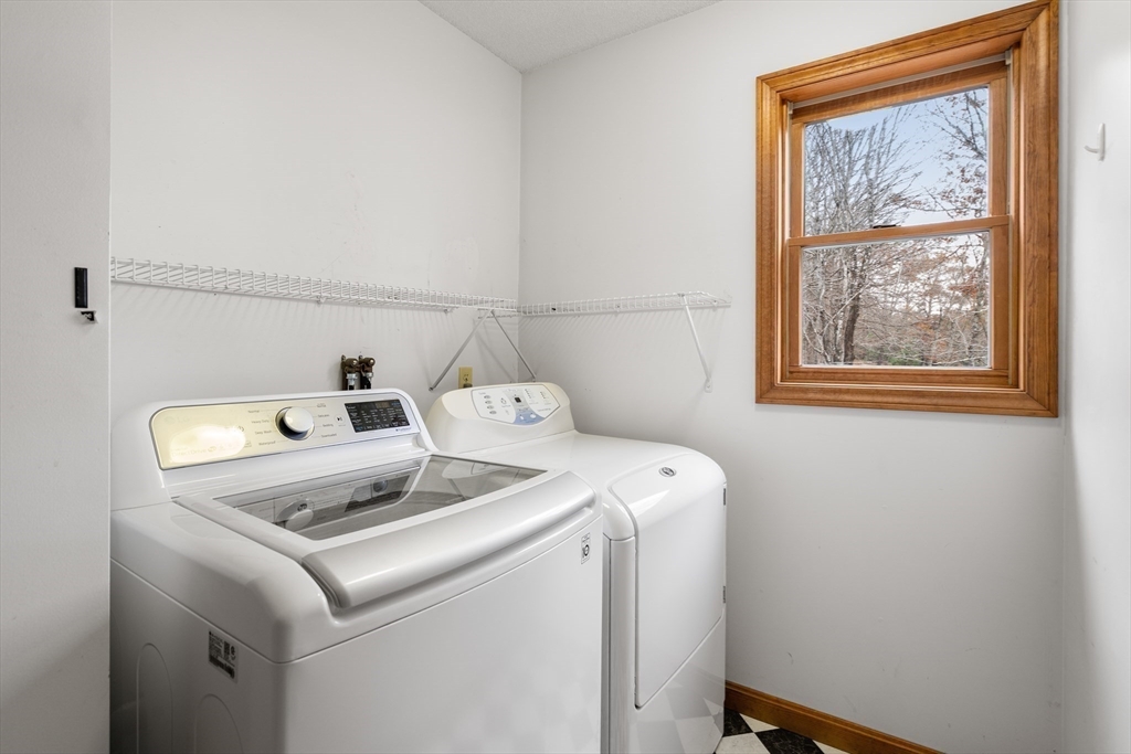 15 Sturbridge Road Brimfield, MA 01010 - Photo 18 of 36 a utility room with dryer and washer