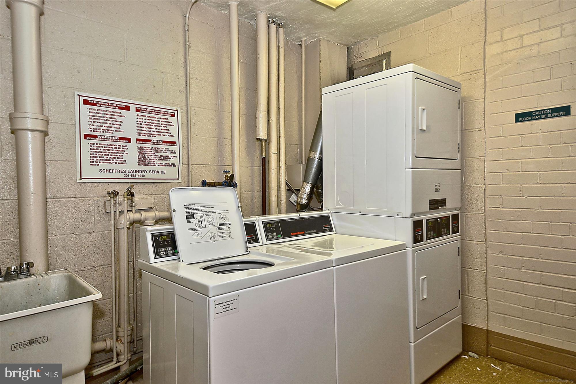 8601 Manchester Road, Unit 313 Silver Spring, MD 20901 - Photo 38 of 87 Washer / Dryer shared laundry room on each level