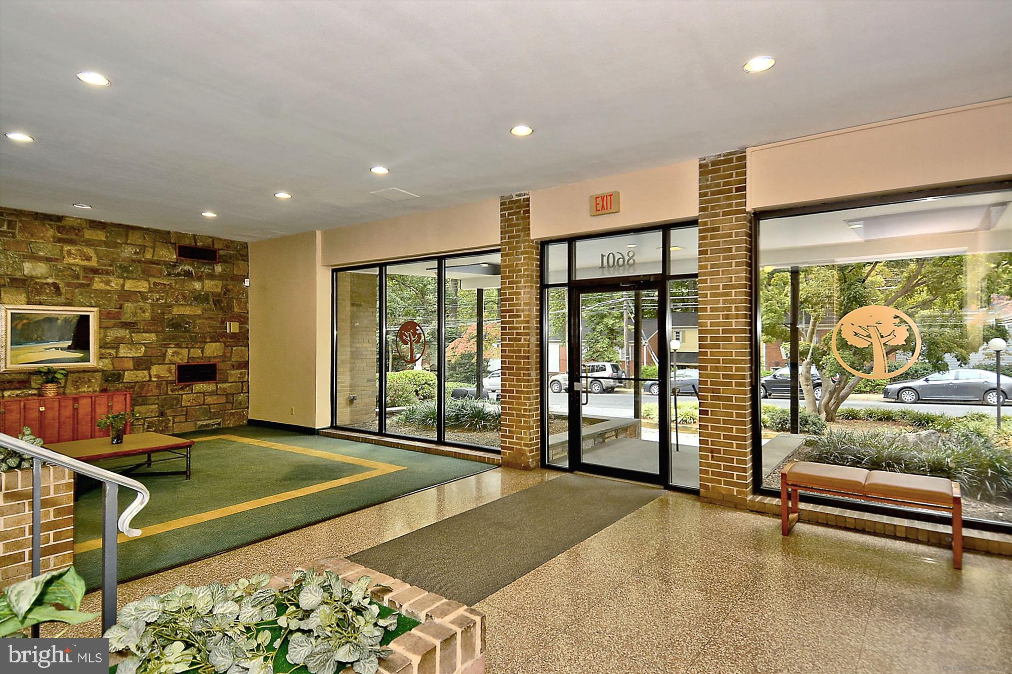 8601 Manchester Road, Unit 313 Silver Spring, MD 20901 - Photo 10 of 87 Lobby - just updated w/more chairs now
