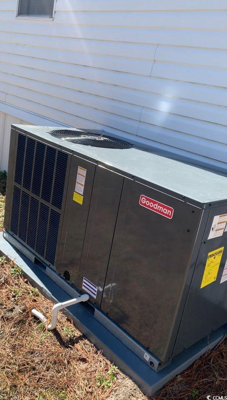 98 Offshore Drive Murrells Inlet, SC 29576 - Photo 27 of 27 Exterior view of central AC unit
