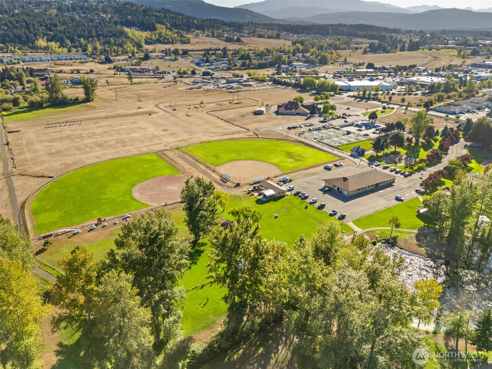 90 Dover Lane Sequim, WA 98382 - Photo 11 of 21 an aerial view of residential houses with outdoor space