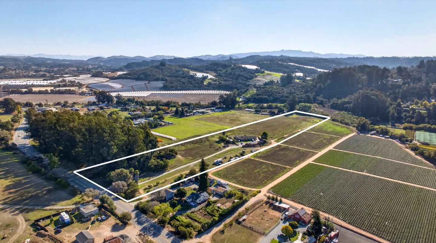 971 San Miguel Canyon Road Watsonville, CA 95076 - Photo 1 of 3 an aerial view of residential houses with a swimming pool