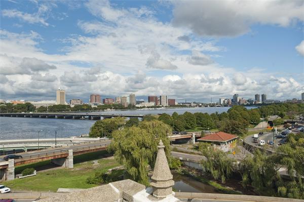 7 Bay State Road, Unit 2C Boston, MA 02215 - Photo 7 of 7 a view of a lake with a city