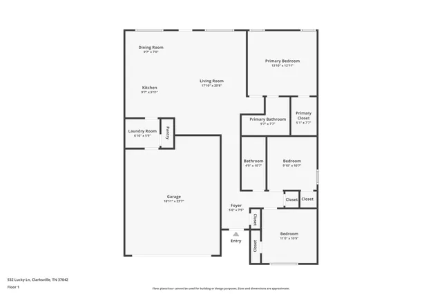 a picture of floor plan