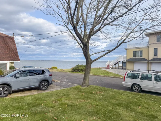 a car parked in front of a house