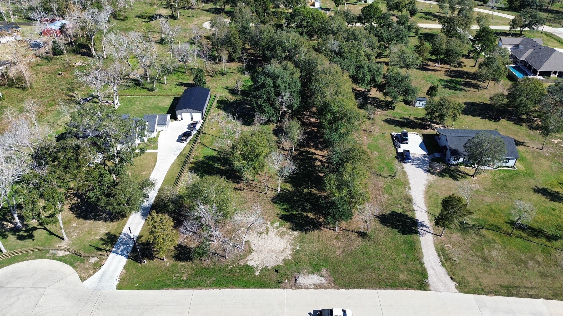 4607 Shadow Pond Lane Alvin, TX 77511 - Photo 1 of 12 an aerial view of residential house with outdoor space