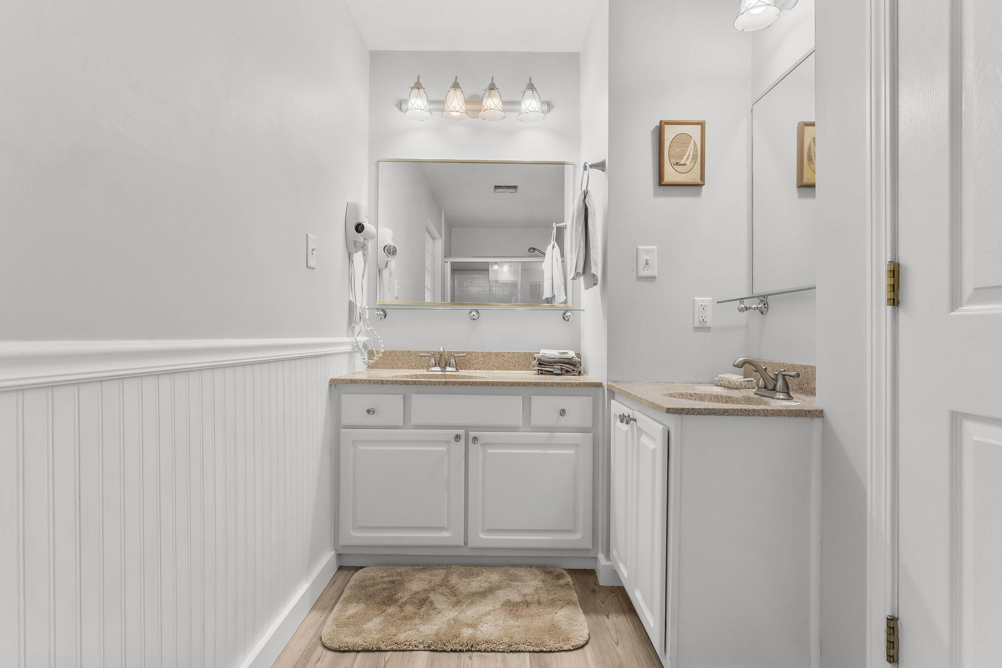 193 Portland Park Road Freeport, FL 32439 - Photo 23 of 62 a bathroom with a sink and a mirror