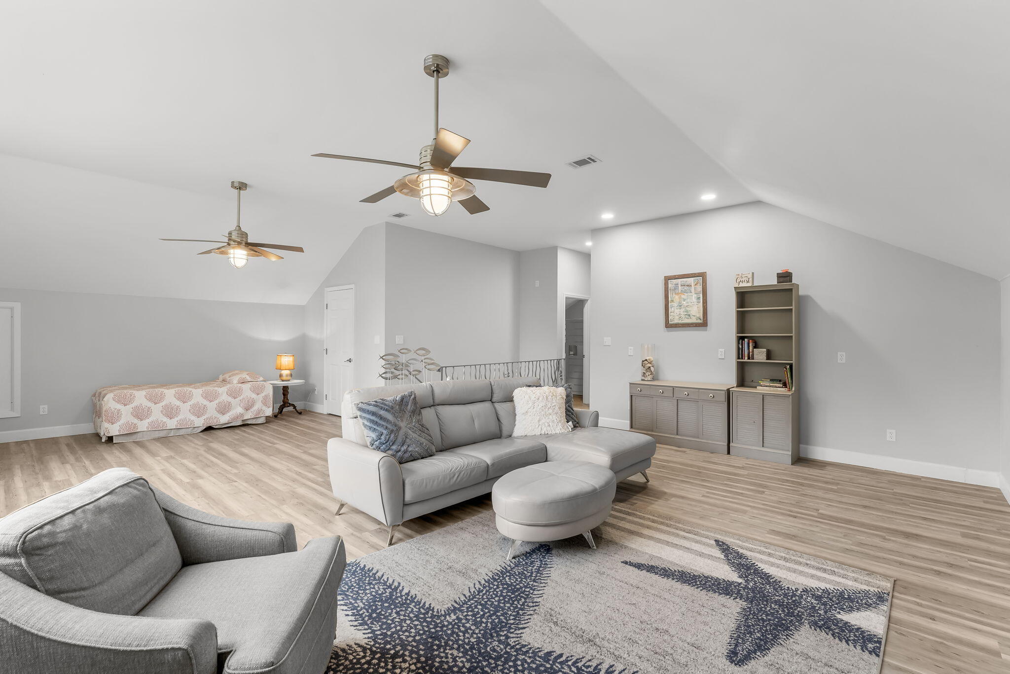 193 Portland Park Road Freeport, FL 32439 - Photo 27 of 62 a living room with furniture and kitchen view