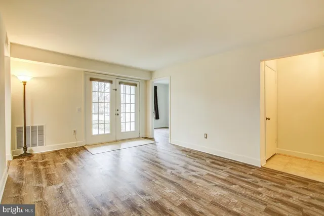 a view of empty room