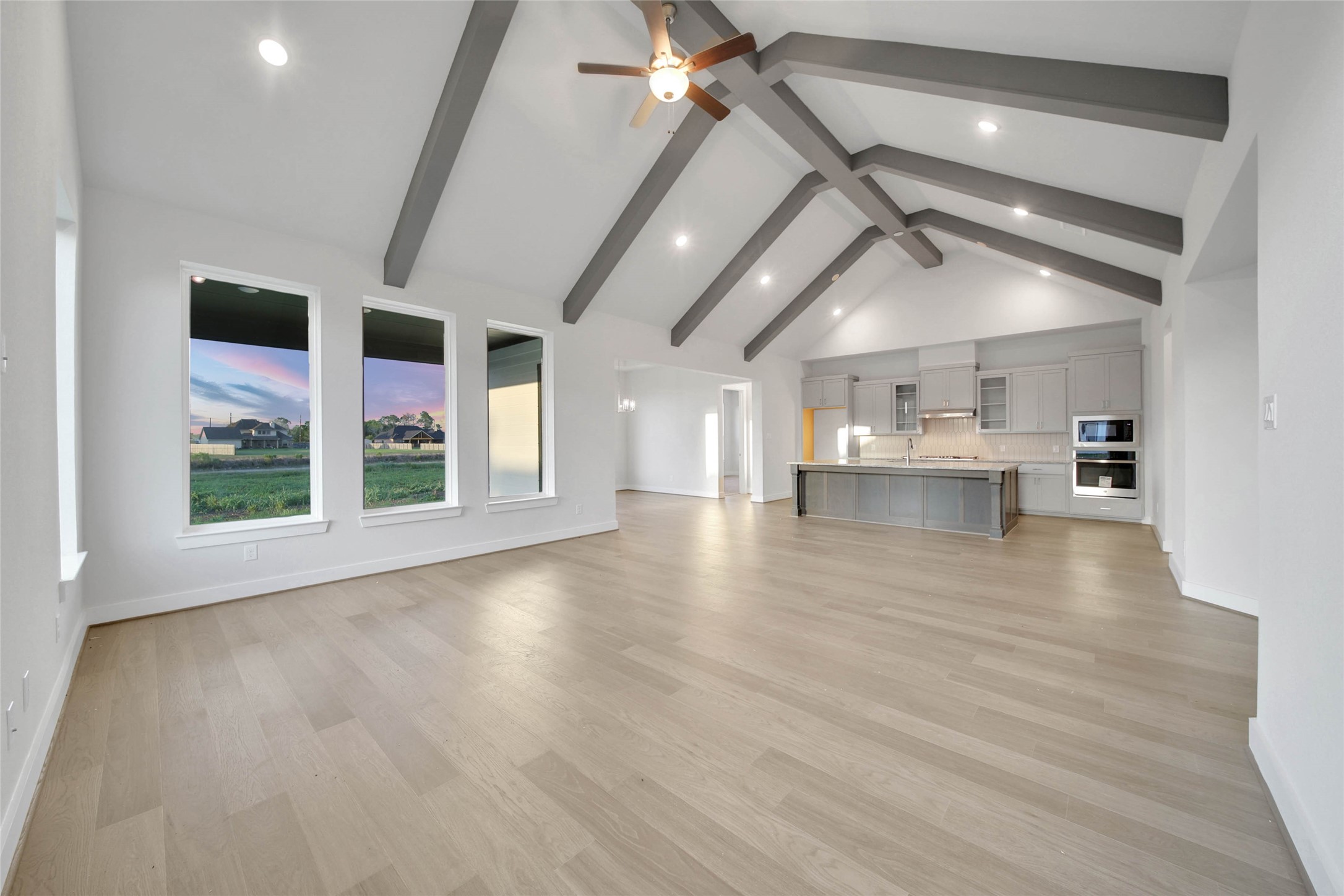 4515 Magnolia Bend Drive Rosharon, TX 77583 - Photo 4 of 46 a view of empty room with wooden floor