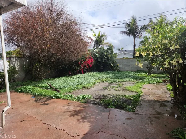 a view of a pathway with a park