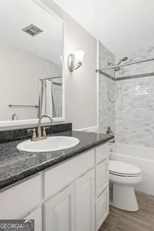 a utility room with a washer and dryer