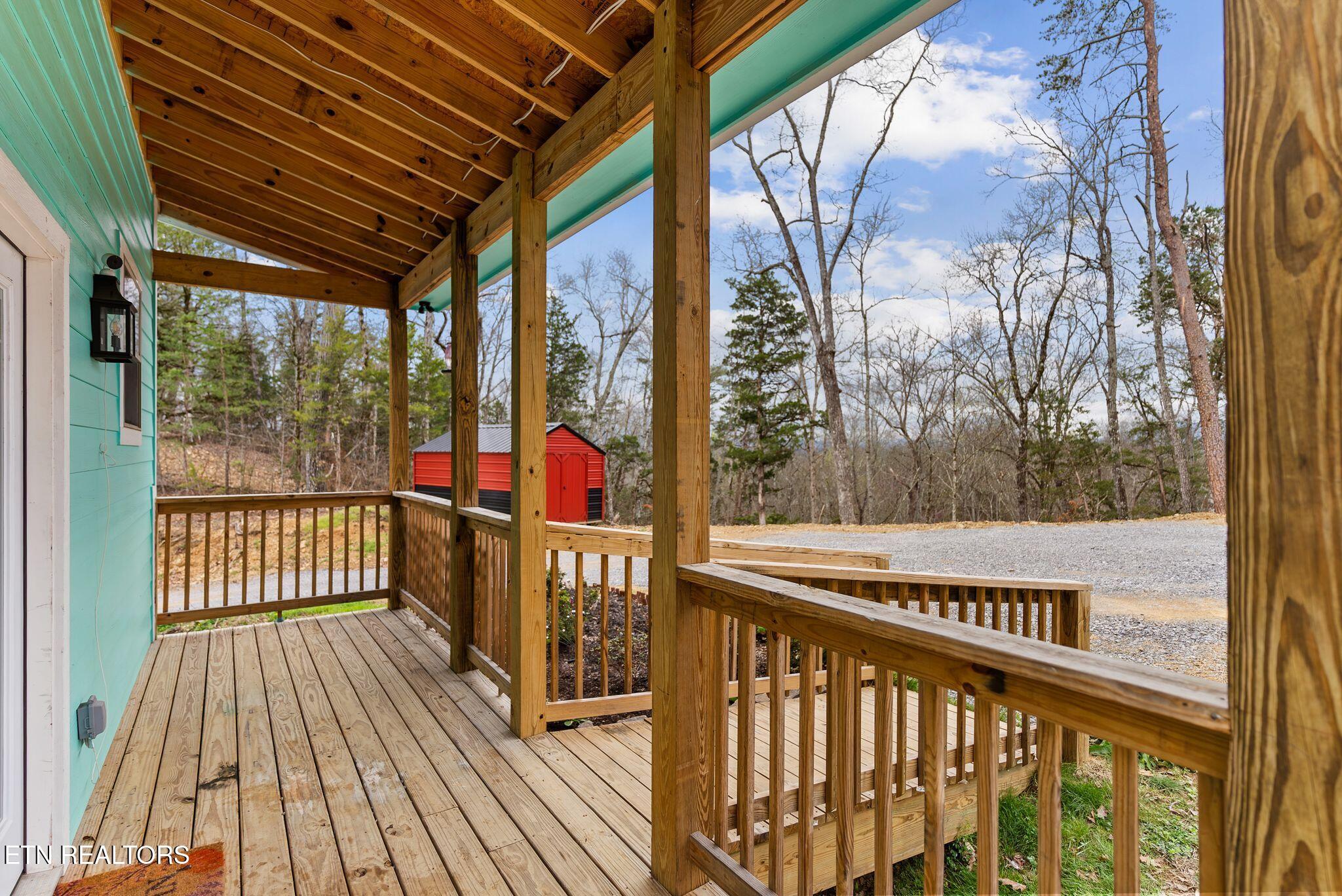197 Ruth Lane Sevierville, TN 37862 - Photo 7 of 42 covered front porch2
