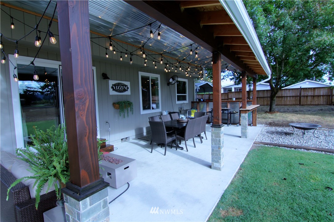 19002 Nutmeg Street Southwest Rochester, WA 98579 - Photo 16 of 19 a view of yard with patio