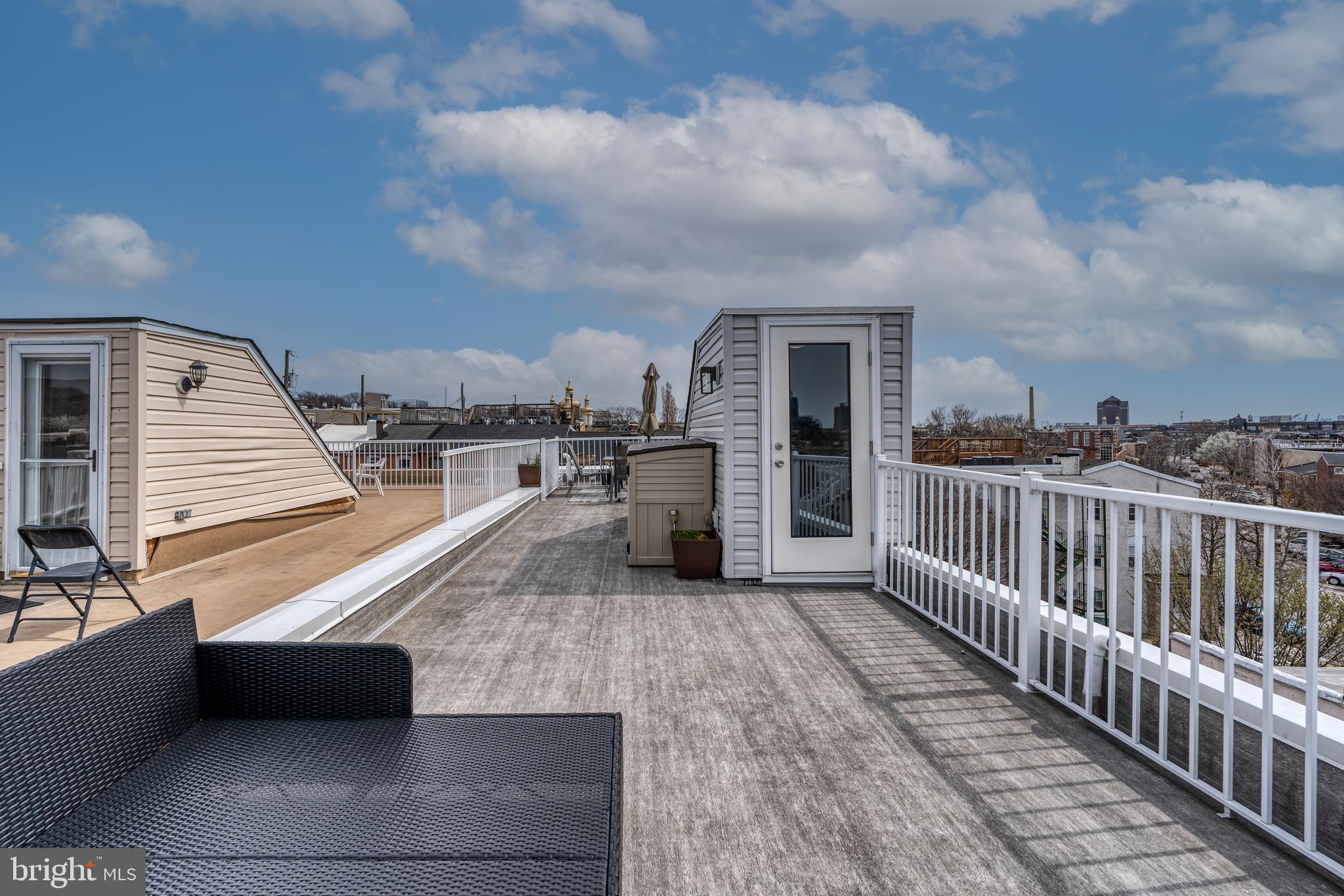 514 South Collington Avenue Baltimore, MD 21231 - Photo 34 of 40 Roof Top Deck