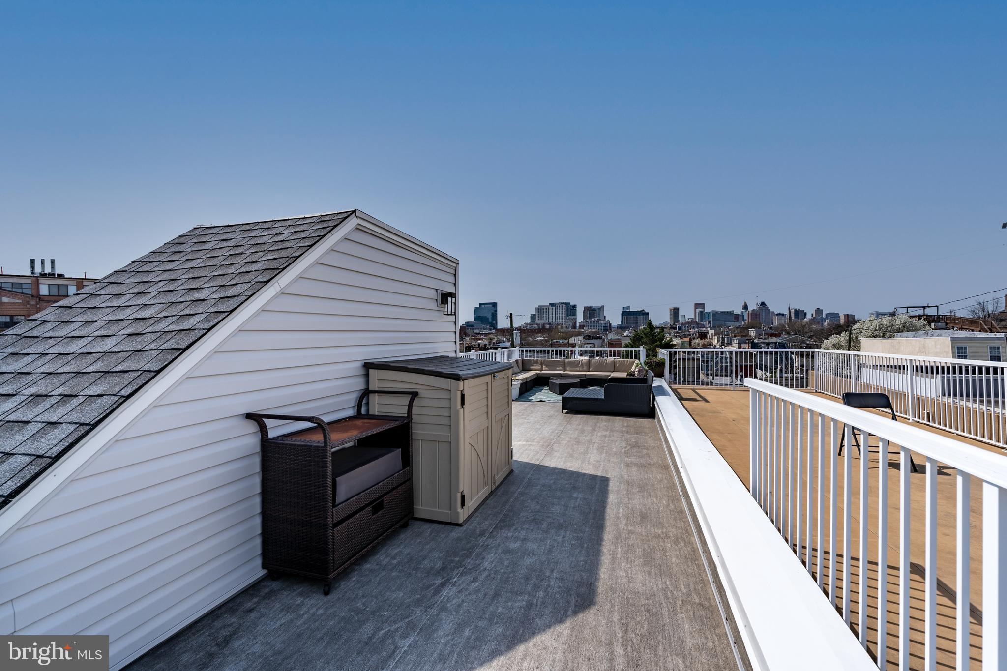 514 South Collington Avenue Baltimore, MD 21231 - Photo 35 of 40 Interior Access, Roof Top Deck