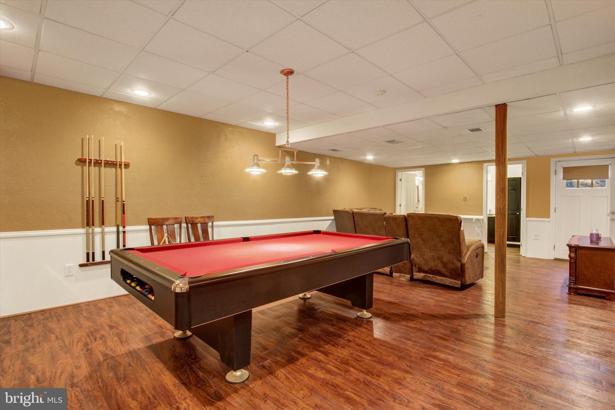 3504 Eagle Ridge Court Hanover, PA 17331 - Photo 35 of 59 Rec Rm on lowest level pool table conveys