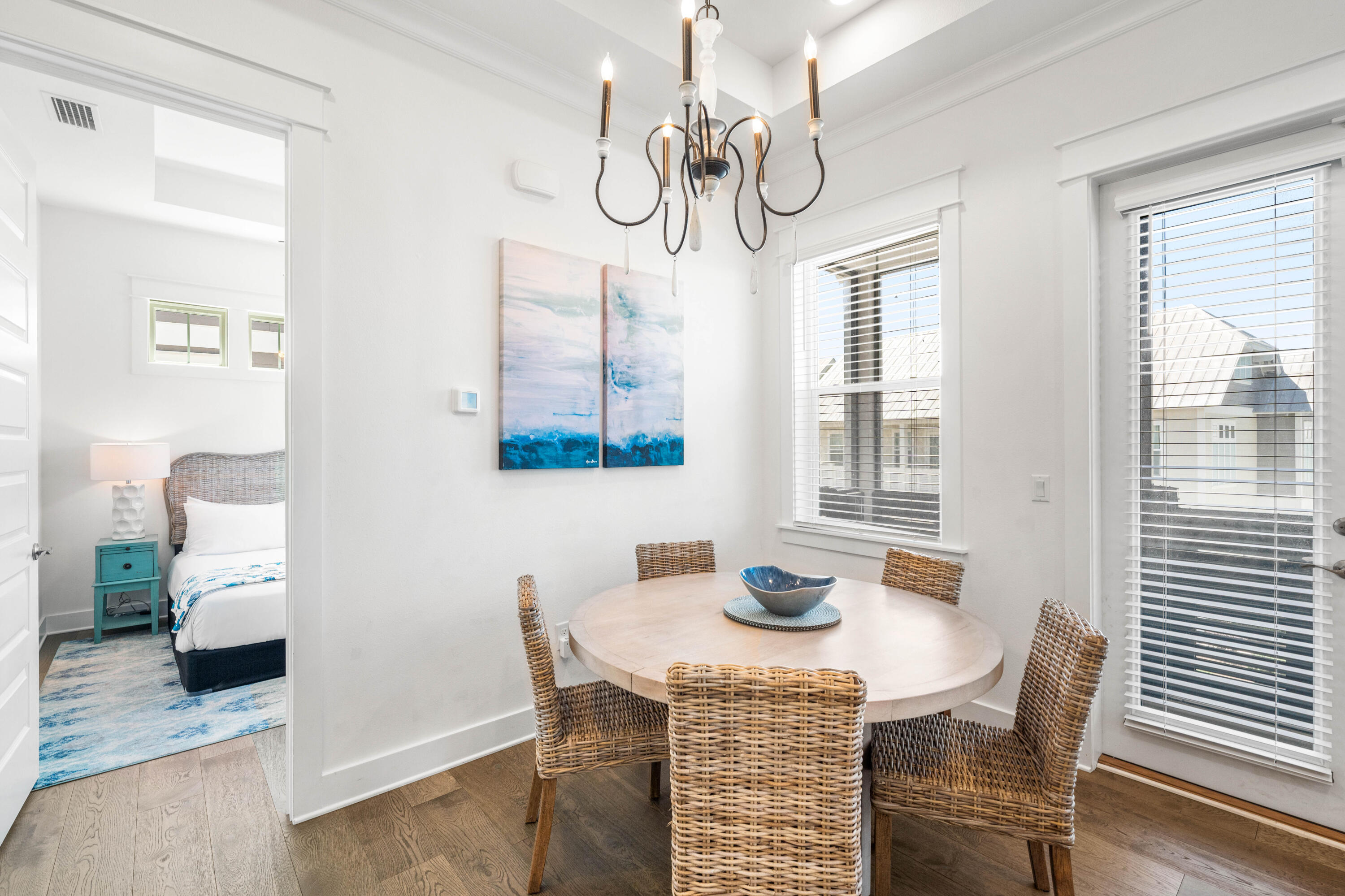 289 Milestone Dr Inlet Beach, Unit C Inlet Beach, FL 32461 - Photo 10 of 59 a dining room with furniture and window