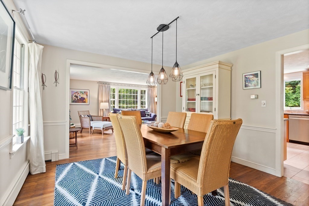 86 Pine Hill Road Boxborough, MA 01719 - Photo 9 of 42 a view of a dining room with furniture window and wooden floor