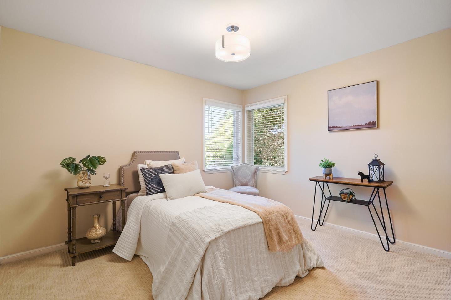 732 Knoll Drive San Carlos, CA 94070 - Photo 30 of 55 a bedroom with a bed and a table