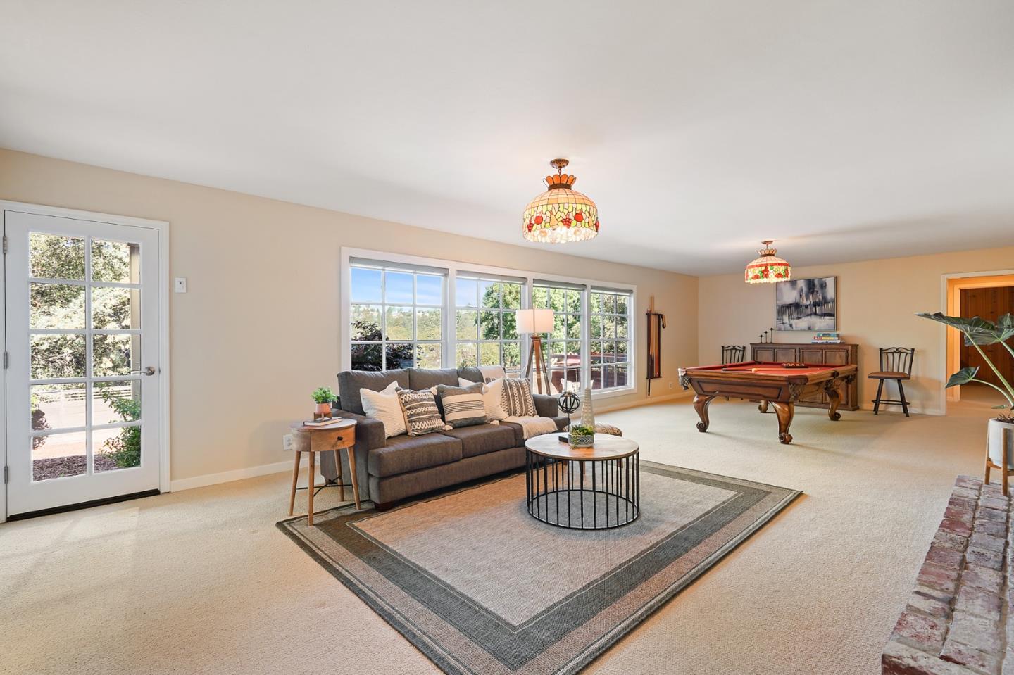 732 Knoll Drive San Carlos, CA 94070 - Photo 32 of 55 a living room with furniture and a large window