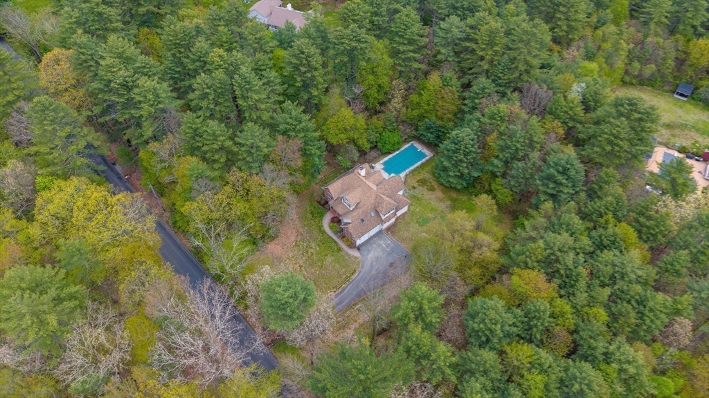 113 Greenwich Plains Road Ware, MA 01082 - Photo 41 of 42 a aerial view of a house with a yard