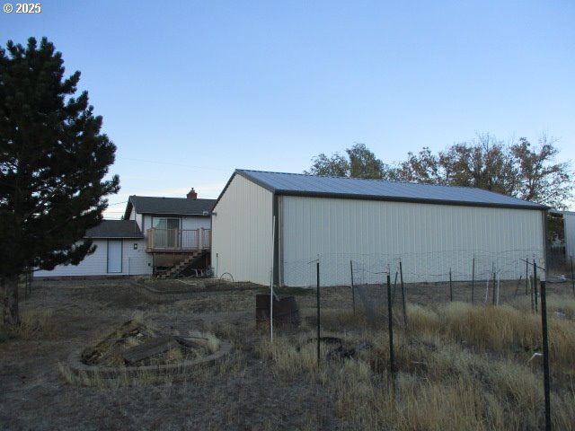 558 East Fulton Street Union, OR 97883 - Photo 24 of 41 a view of a backyard