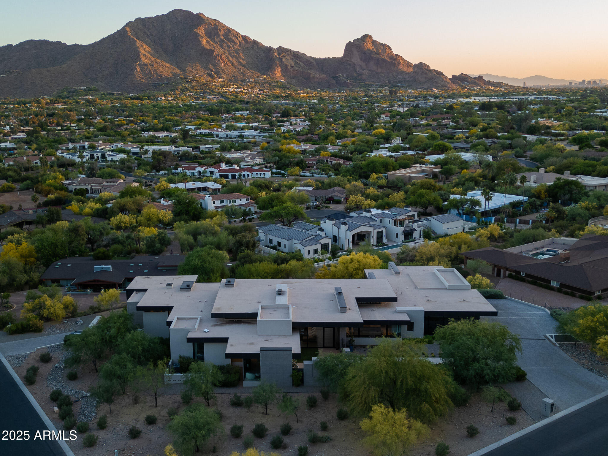 6149 East Indian Bend Road Paradise Valley, AZ 85253 - Photo 75 of 77 an aerial view of multiple house