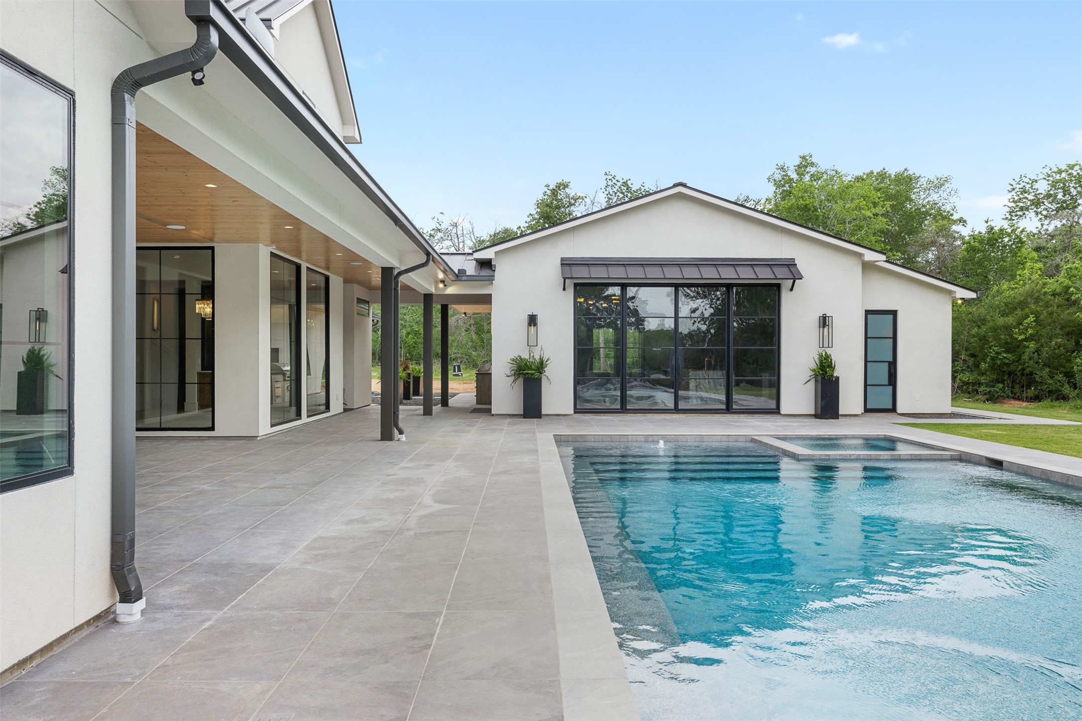 770 South Weyand Road Round Top, TX 78954 - Photo 4 of 50 a view of swimming pool with outdoor seating