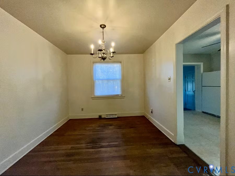7318 Atlee Road Mechanicsville, VA 23111 - Photo 14 of 19 wooden floor in an empty room