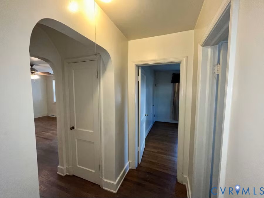 7318 Atlee Road Mechanicsville, VA 23111 - Photo 5 of 19 a view of a hallway with wooden floor