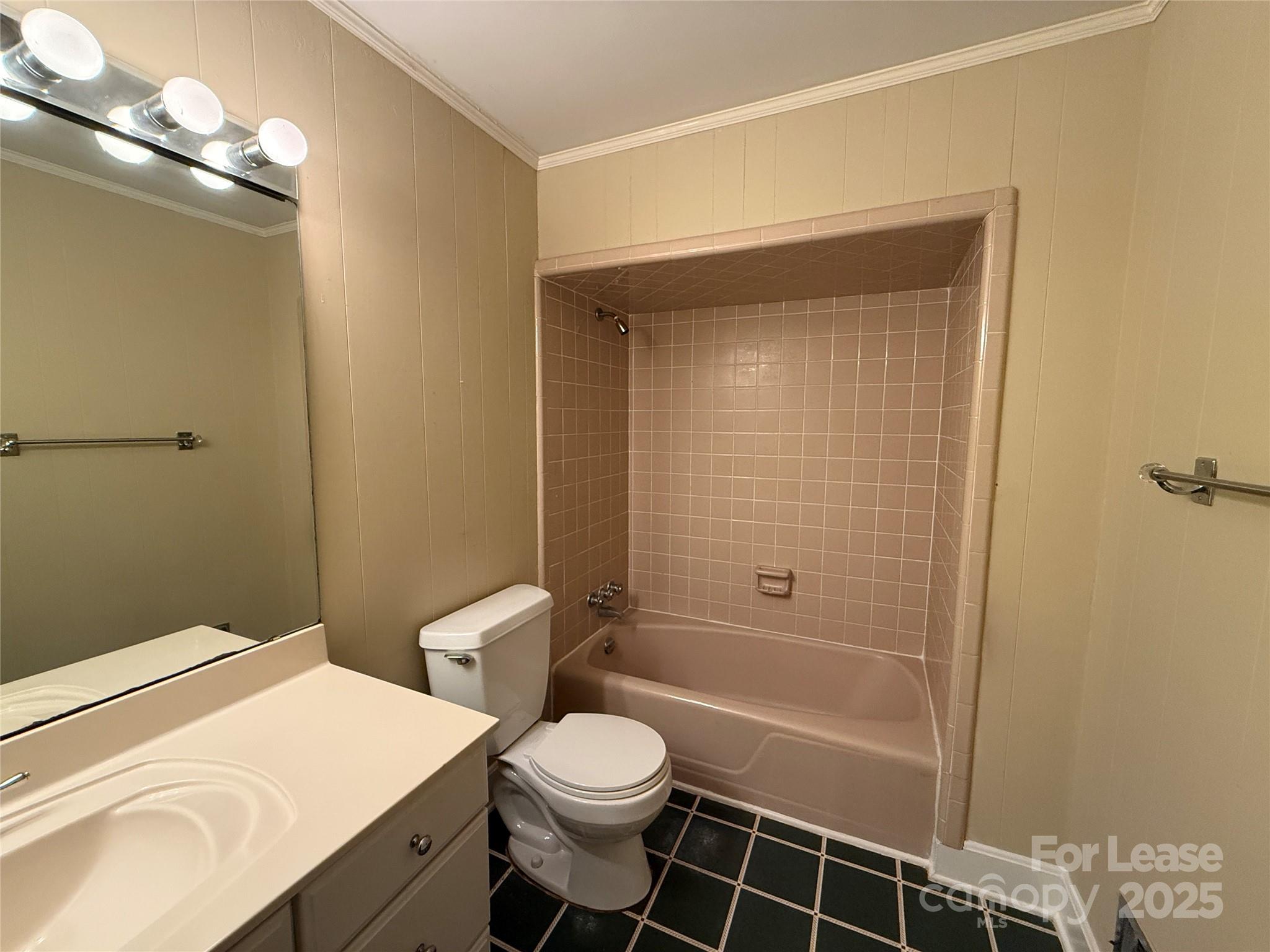 925 Perth Road Troutman, NC 28166 - Photo 18 of 31 a bathroom with a toilet a sink and shower