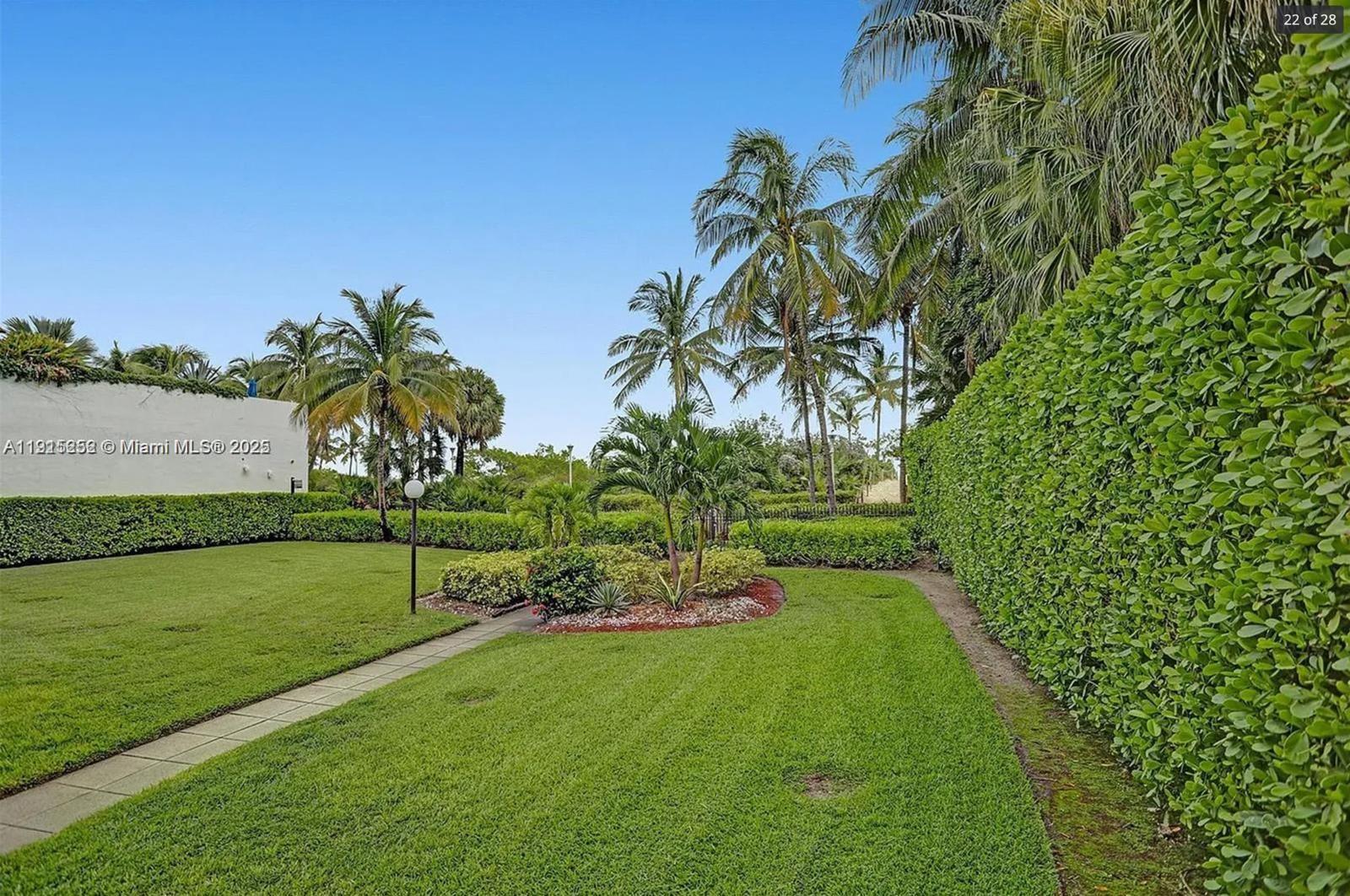 1621 Collins Avenue, Unit 505 Miami Beach, FL 33139 - Photo 9 of 25 a view of a garden with a lake