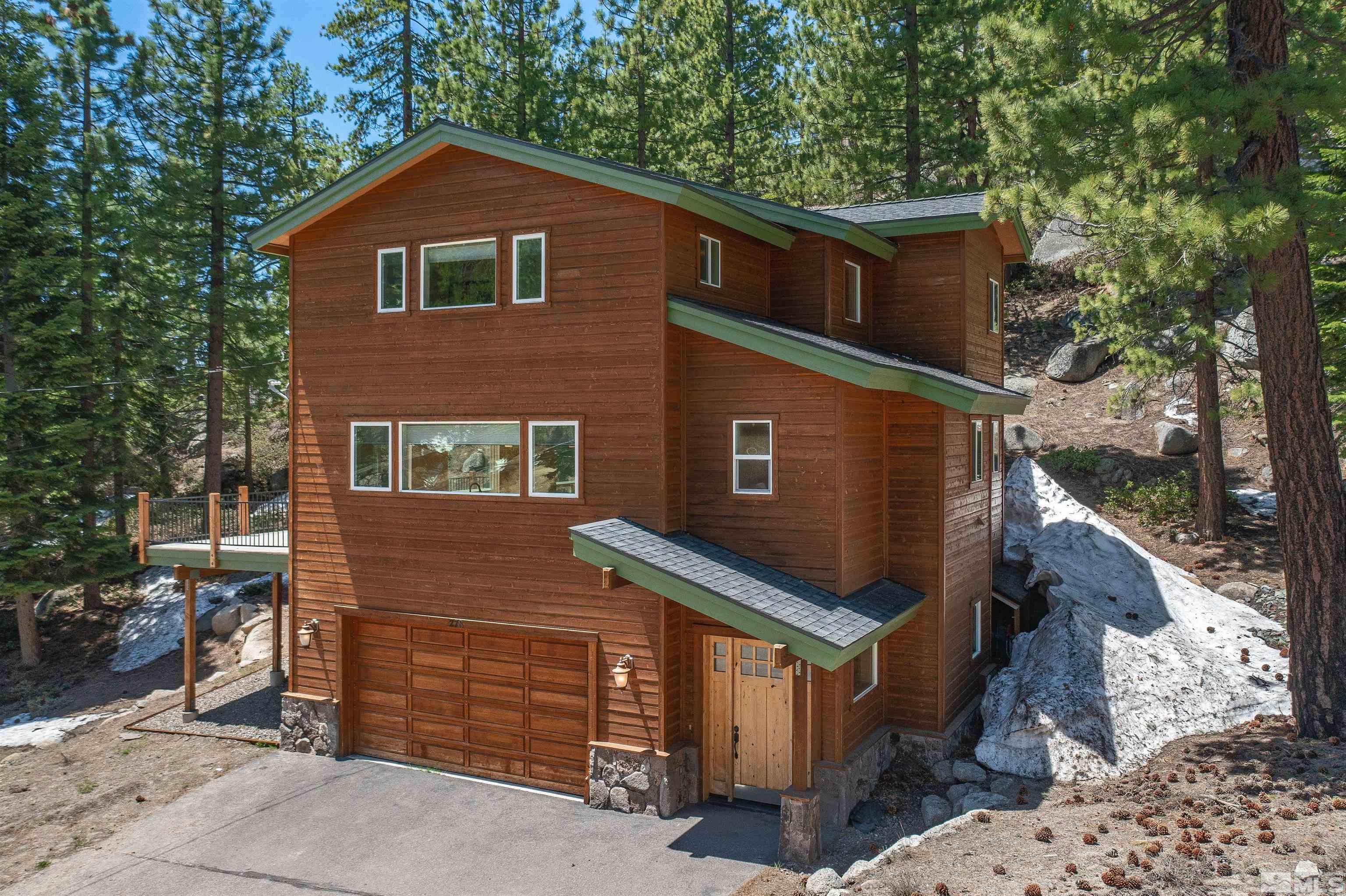 278 Andria Drive Stateline, NV 89449 - Photo 1 of 37 a front view of a house with a yard