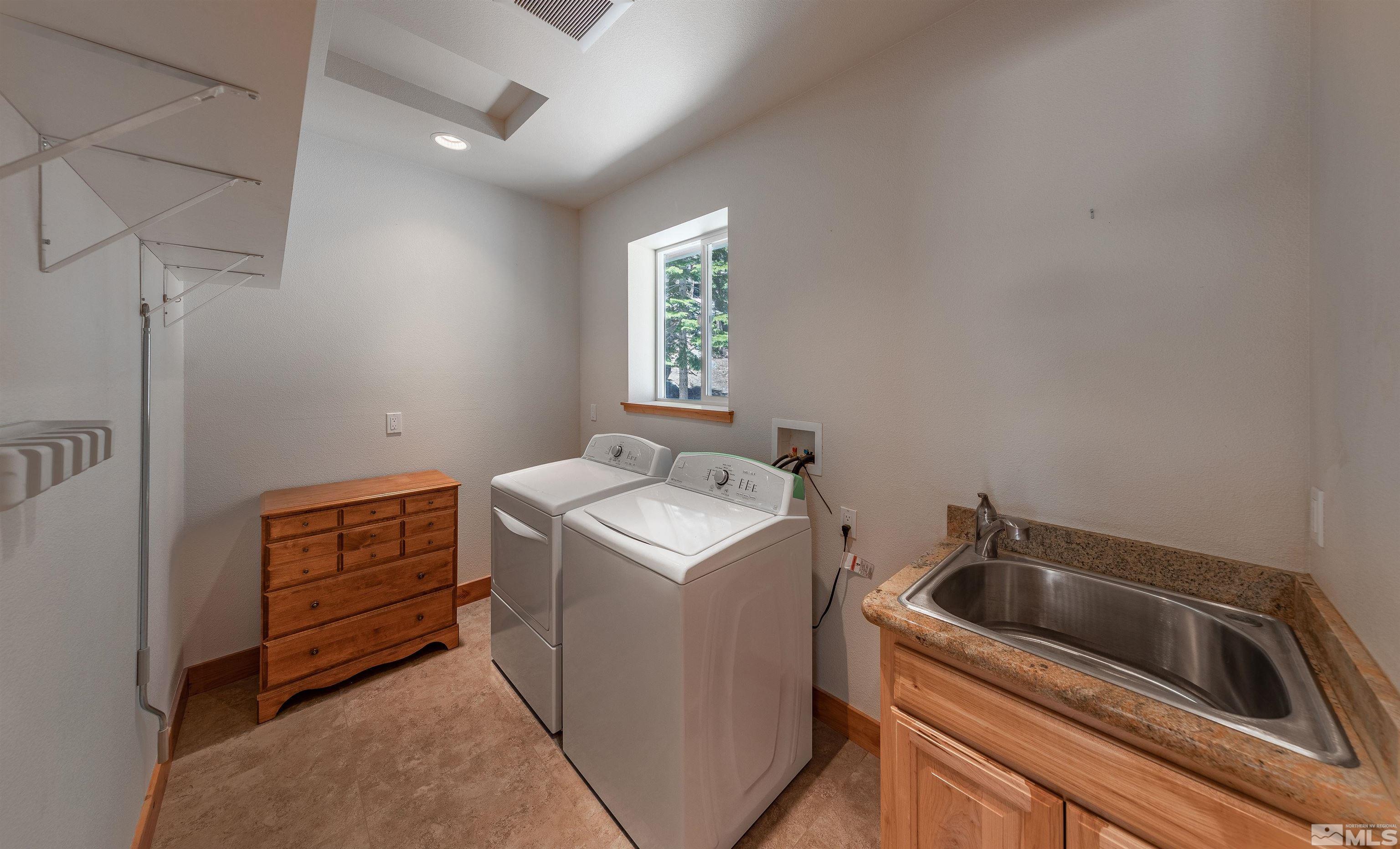 278 Andria Drive Stateline, NV 89449 - Photo 12 of 37 a utility room with dryer and washer