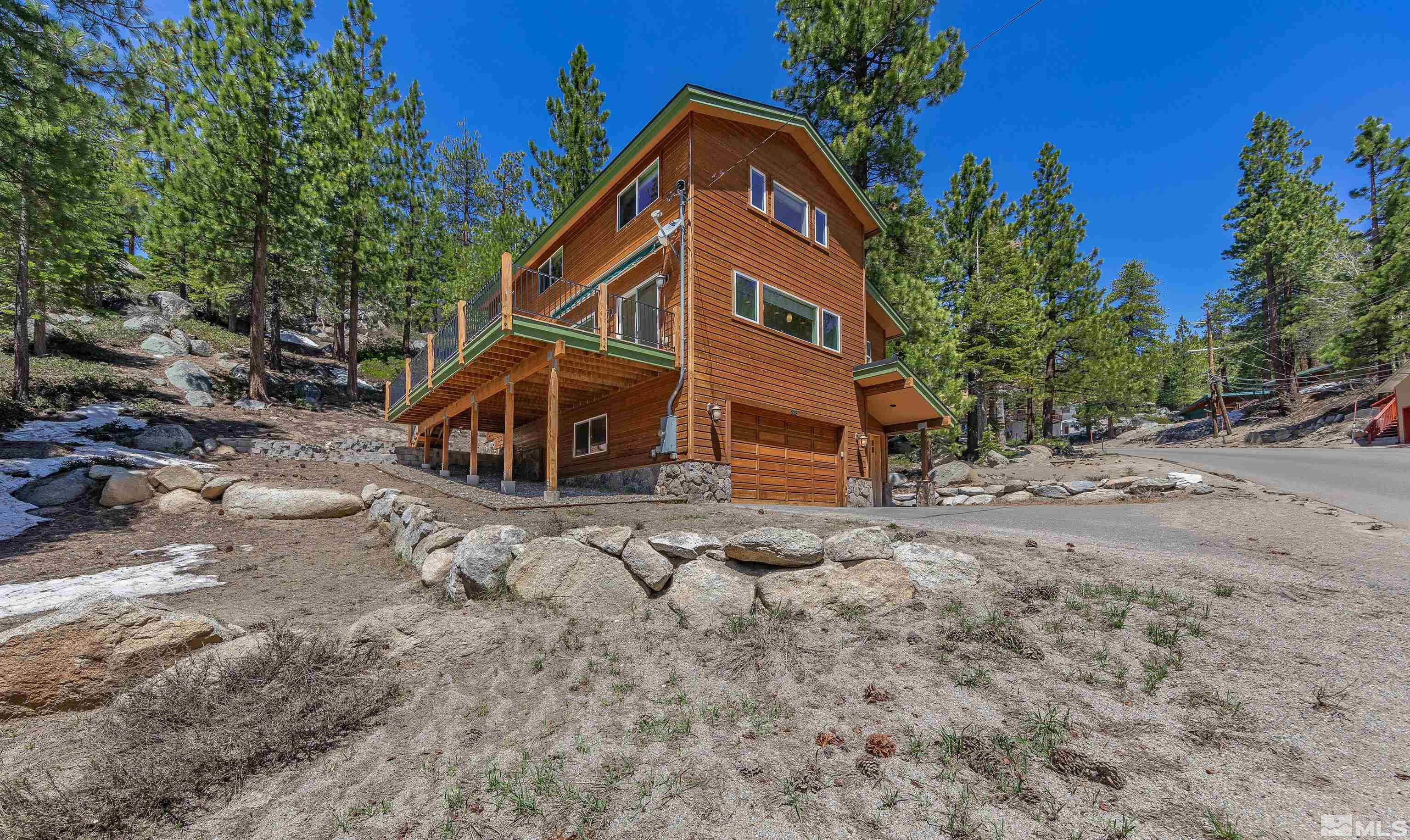 278 Andria Drive Stateline, NV 89449 - Photo 28 of 37 a front view of a house with a yard