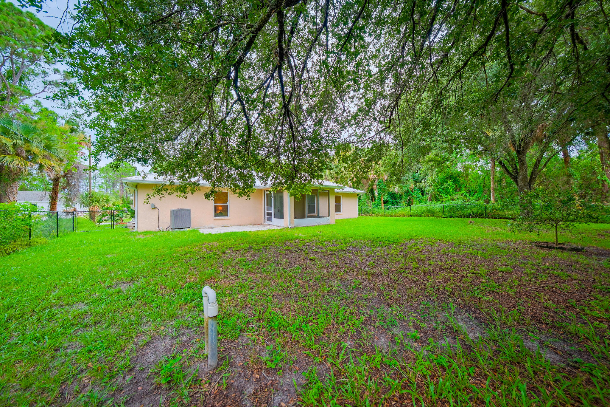762 Gerlitz Road Southwest Palm Bay, FL 32908 - Photo 26 of 29 a view of yard with grass and a trees