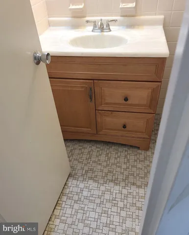 a close view of a sink