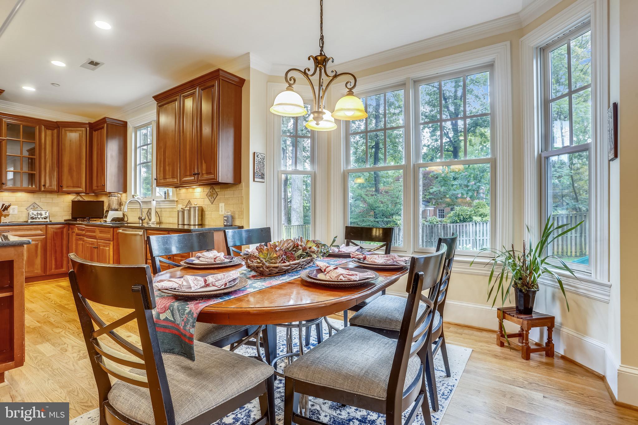 5933 Anniston Road Bethesda, MD 20817 - Photo 12 of 53 Breakfast Room w/Bay Window