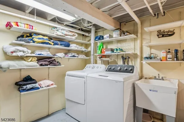 a room with storage and utility