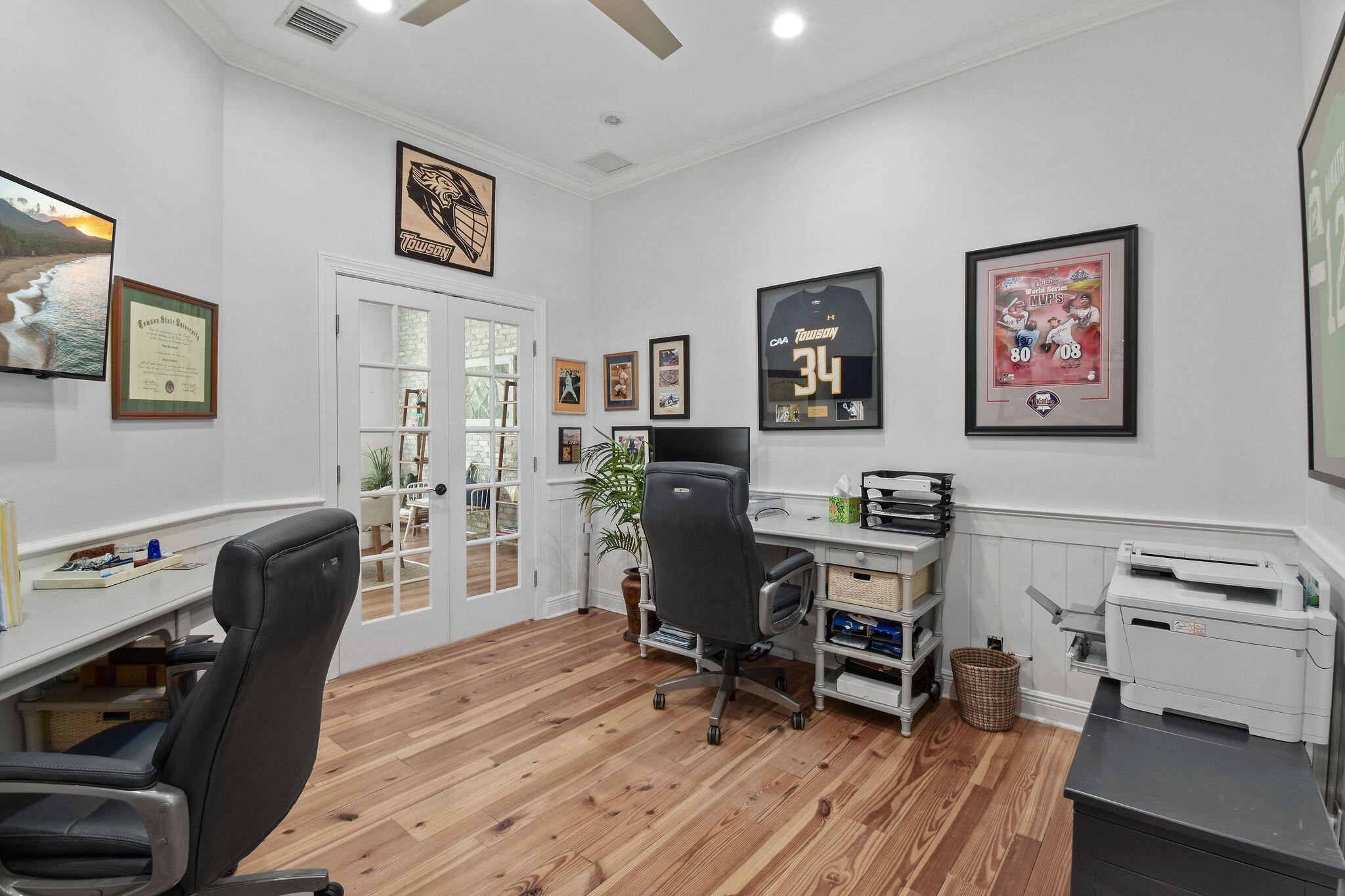 136 Via Catalunha Jupiter, FL 33458 - Photo 13 of 64 a view of a workspace with furniture and a workspace