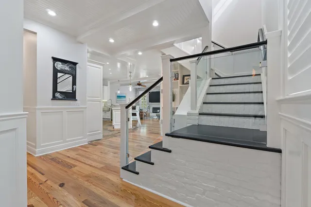 a kitchen with a stove and a sink