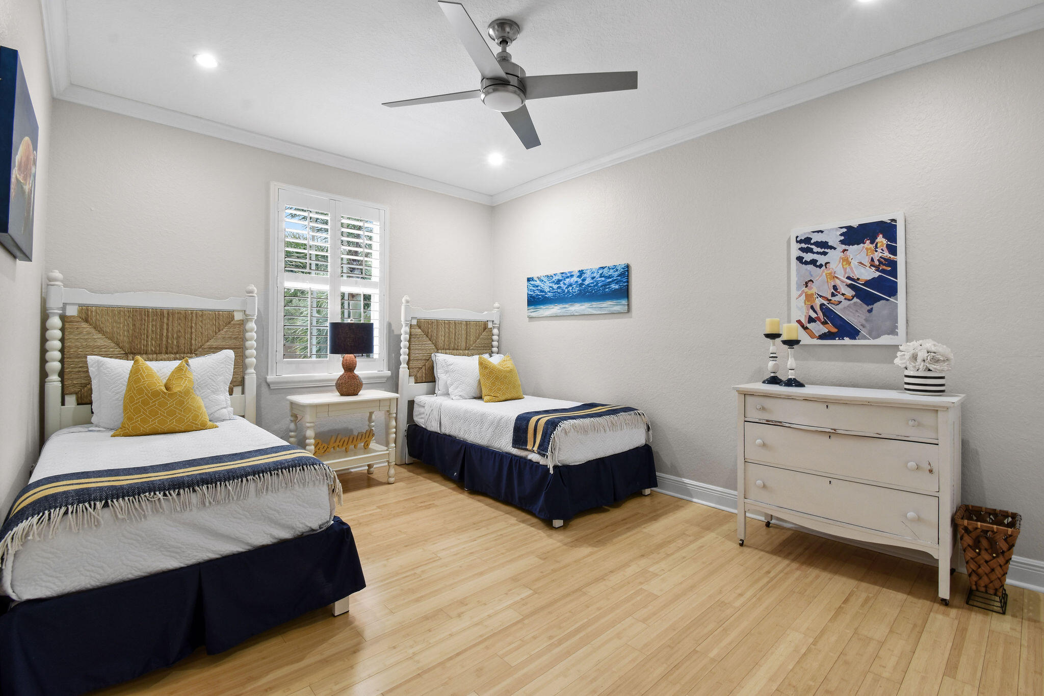 136 Via Catalunha Jupiter, FL 33458 - Photo 44 of 64 a spacious bedroom with a bed and a couch