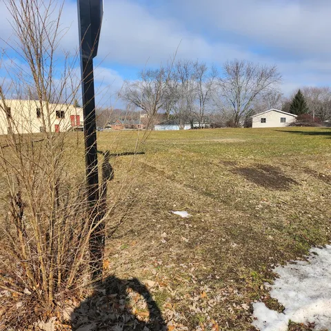 a view of a water fountain in a living room