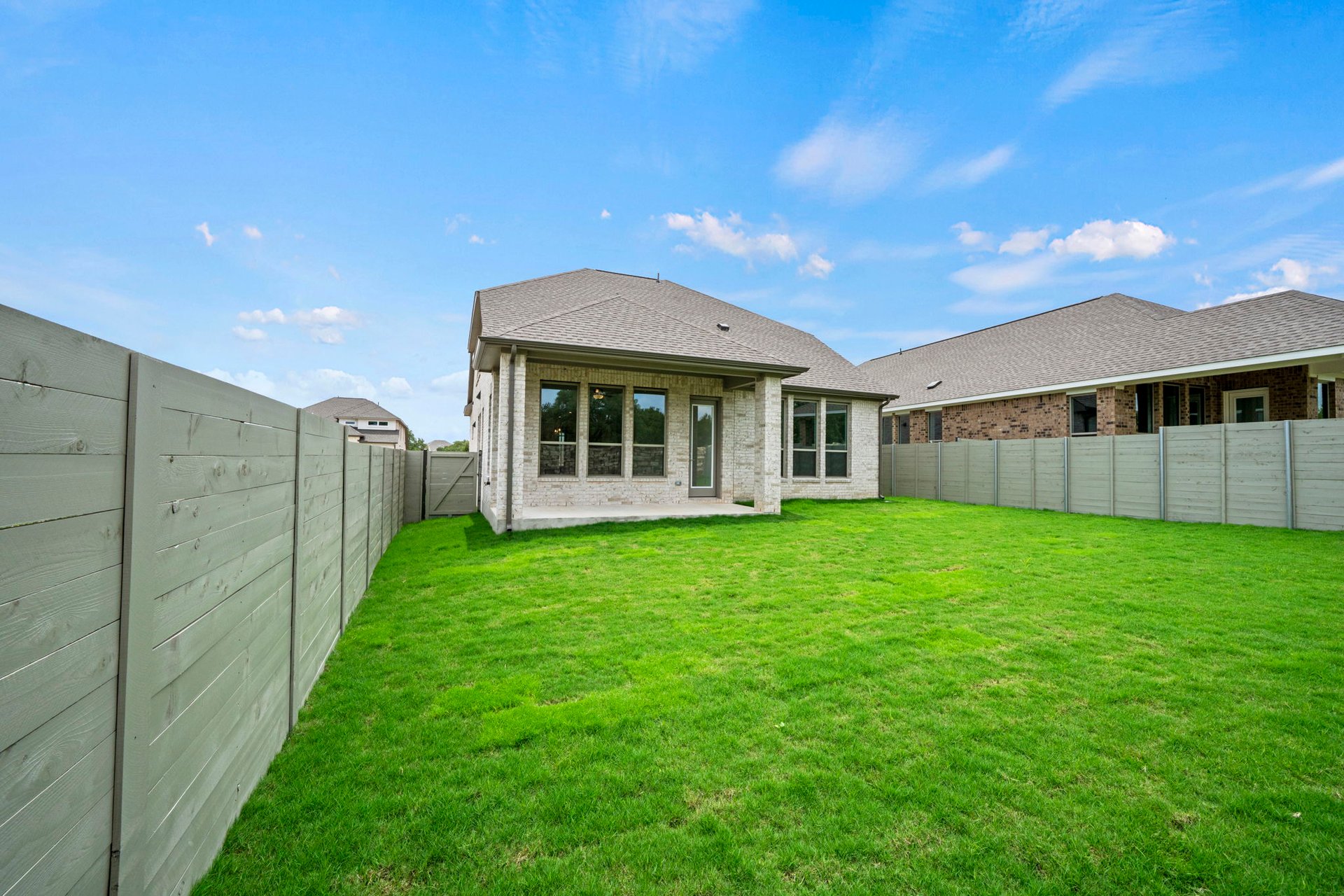 1149 Flying Cloud Trail Georgetown, TX 78628 - Photo 24 of 32 Rear of Home and Private Backyard