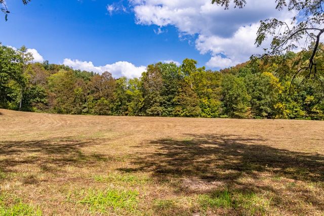 a view of an outdoor space and a yard