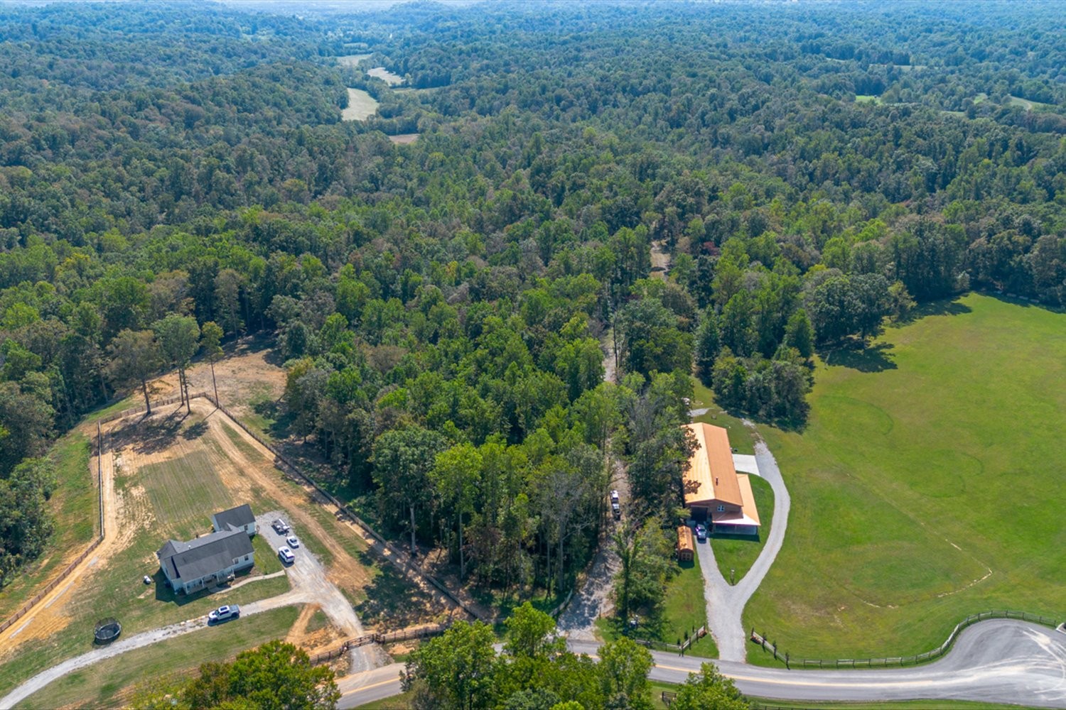 0 Casparis Road Columbia, TN 38401 - Photo 27 of 59 an aerial view of a house with a yard and lake view