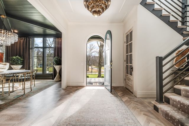 a view of a livingroom with furniture and window