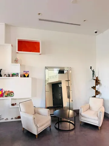 a room with furniture and a couch